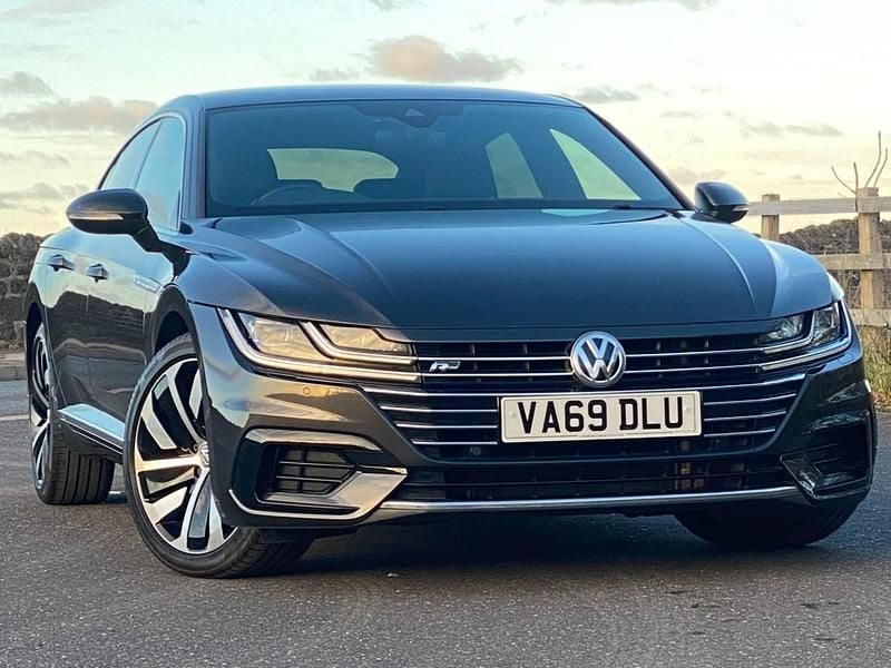 Manganese grey Used 2020 VW Arteon R-line Hatchback | £17,990 (Good price) - Image 1/4