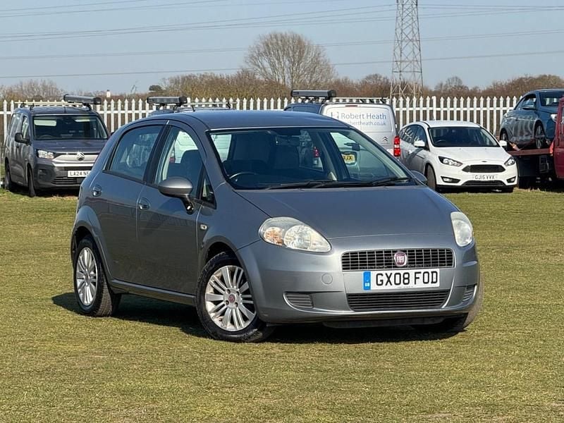 Grey Used 2008 Fiat Grande Punto Hatchback | £2,500 (Fair price) - Image 1/4