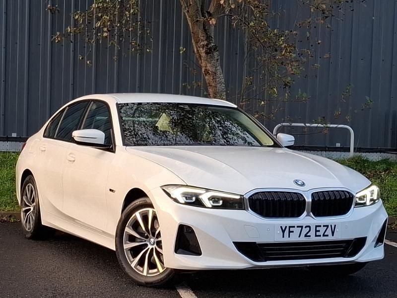Used BMW 330e Sport Line 292 HP (214 kW) 2022 White Sedan