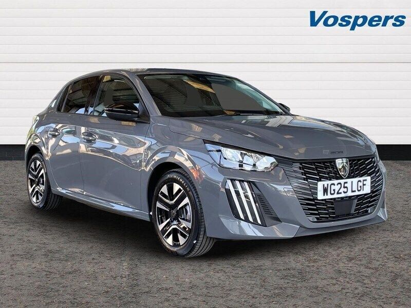 Grey Used 2025 Peugeot 208 Allure Hatchback | £18,700 (Expensive) - Image 1/3