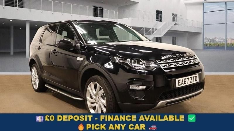 Black Used 2017 Land Rover Discovery Sport HSE SUV | £13,349 (Fair price) - Image 1/4