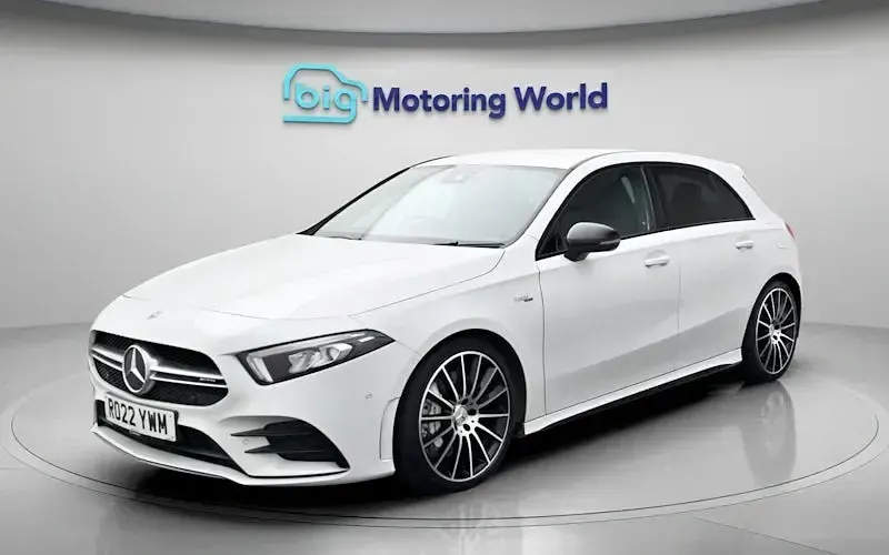 Usado Mercedes A35 AMG Executive 306 HP (225 kW) 2022 Branco Citadino
