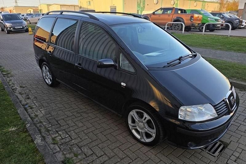 Used Seat Alhambra Stylance 140 HP (102 kW) 2008 Black MPV