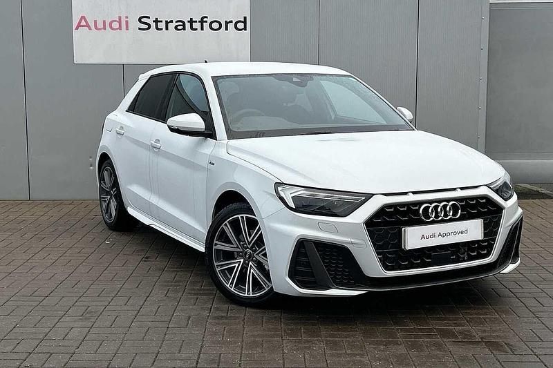 Glacier white metallic Used 2025 Audi A1 S-Line Hatchback | £25,950 (Fair price) - Image 1/4