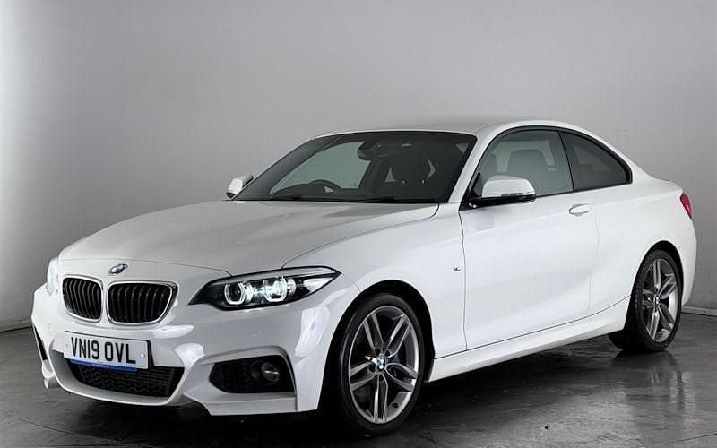Used BMW 218 M Sport 150 HP (110 kW) 2019 White Coupe