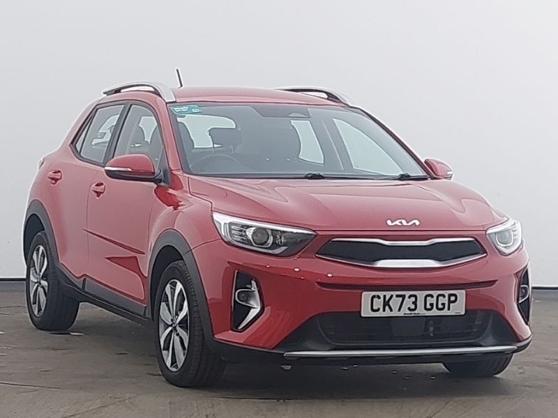 Red Used 2023 Kia Stonic 2 SUV | £17,998 (Fair price) - Image 1/4