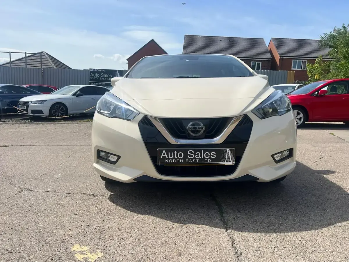 Used Nissan Micra Acenta 2019 White Hatchback