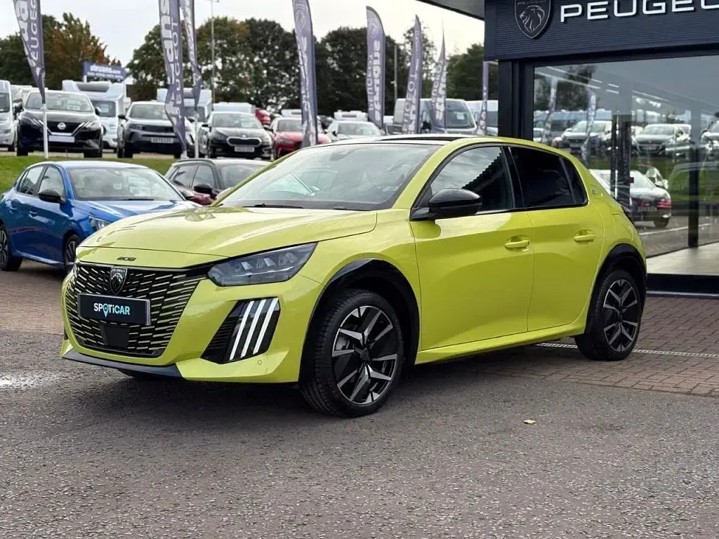 Nouă Peugeot e-208 GTi 114 kW (156 CP) 2025 Galben Hatchback