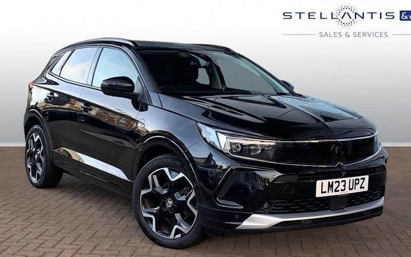 Black Used 2023 Vauxhall Grandland X Ultimate SUV | £17,293 (Fair price) - Image 1/4