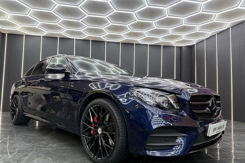 Blue Used 2020 Mercedes E400 AMG line Sedan | £26,379 (Super price) - Image 1/1