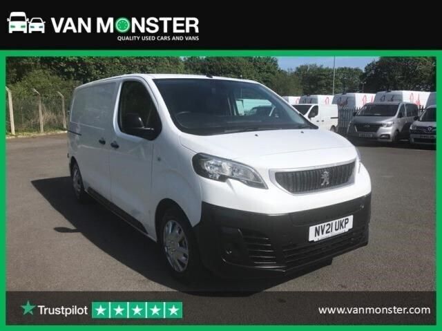 White Used 2021 Peugeot e-Expert Van | £12,199 (Good price) - Image 1/4