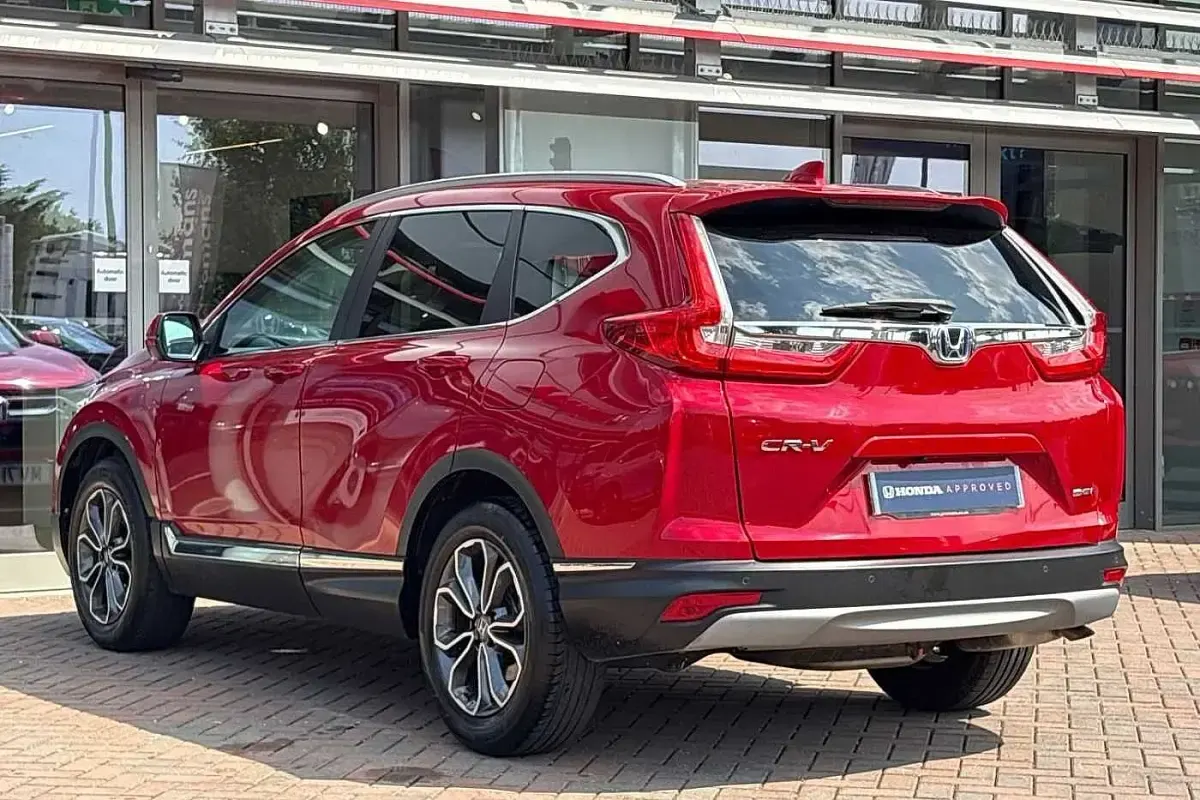 Used Honda CR-V Hybrid 184 HP (135 kW) 2021 Premium crystal red SUV