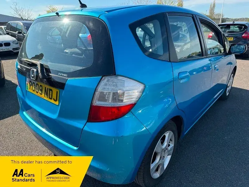 Used Honda Jazz ES 99 HP (72 kW) 2009 Blue Hatchback