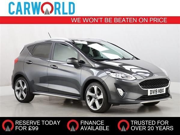 Grey Used 2019 Ford Fiesta Active X Hatchback | £7,711 (Fair price) - Image 1/3