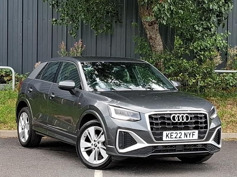 Grey Used 2022 Audi Q2 S-Line SUV | £22,498 (Fair price) - Image 1/4