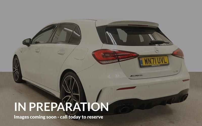 Used Mercedes A35 AMG Premium 306 HP (225 kW) 2021 White Hatchback