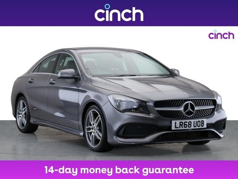 Grey Used 2018 Mercedes CLA180 AMG line Sedan | £13,999 (Fair price) - Image 1/3