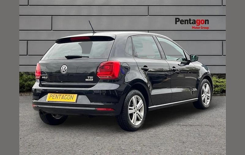 Used VW Polo Edition 88 HP (64 kW) 2017 Black Hatchback
