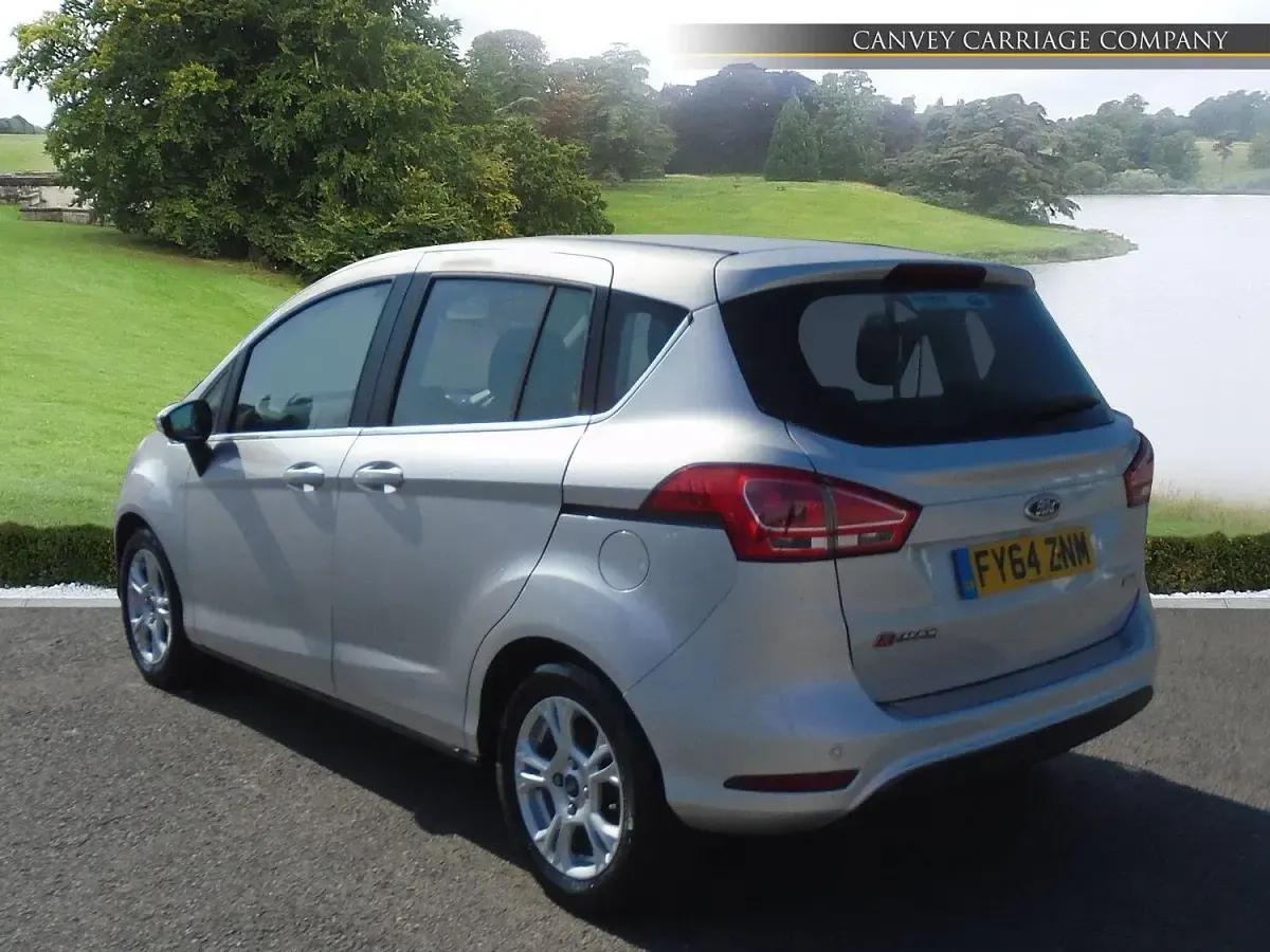 Used Ford B-MAX Zetec 100 HP (73 kW) 2014 Silver MPV