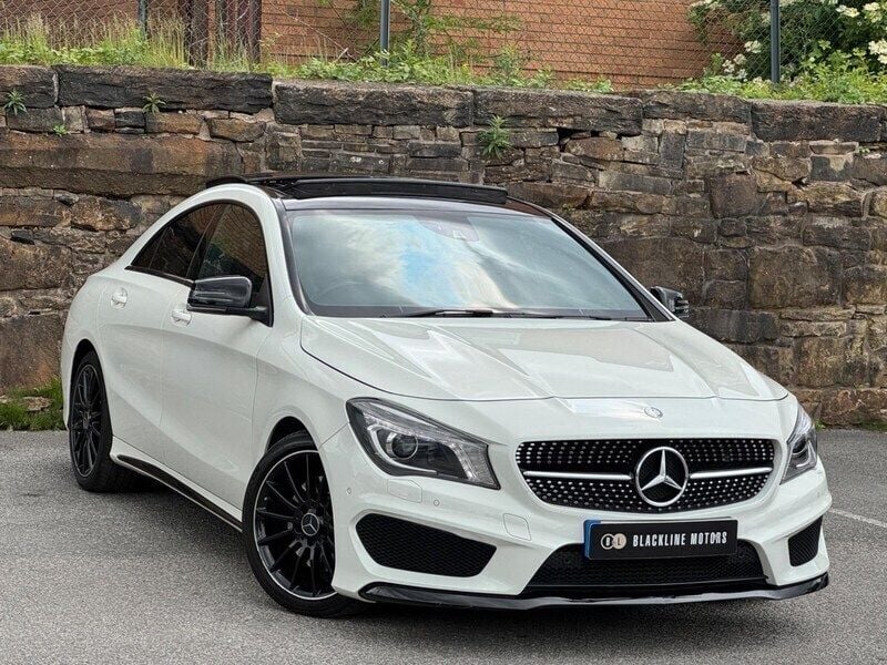 White Used 2013 Mercedes CLA220 AMG Sedan | £11,995 (A bit pricey) - Image 1/4