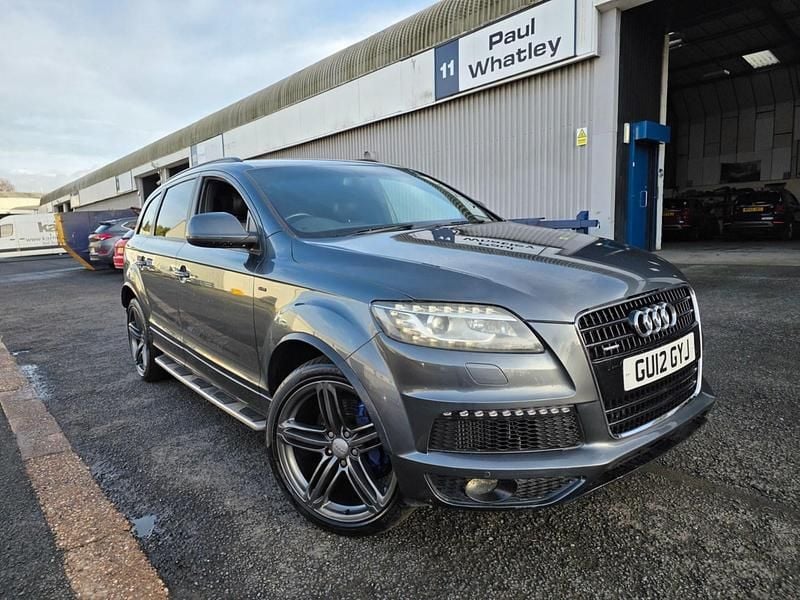 Grey Used 2012 Audi Q7 S-line plus SUV | £12,995 (Fair price) - Image 1/4