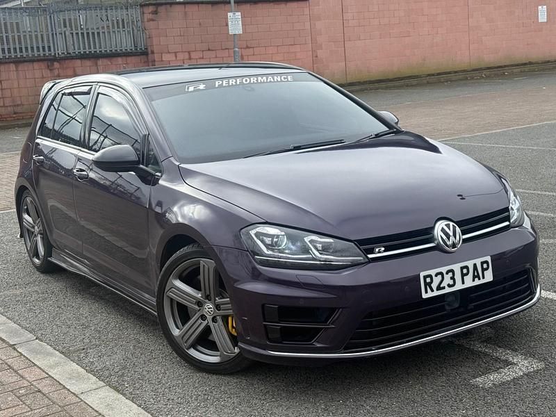 Used VW Golf VII R 2013 Purple Hatchback