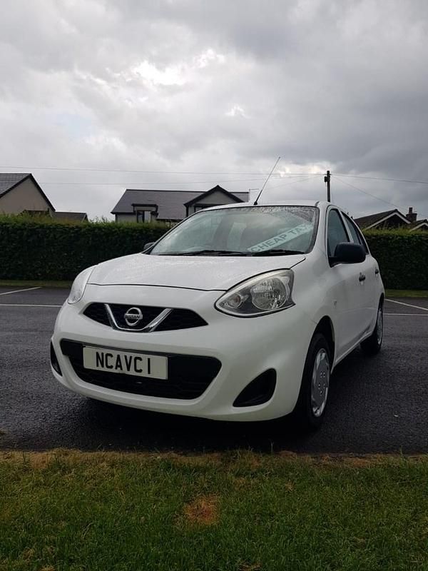 Used Nissan Micra Visia 2013 White Hatchback