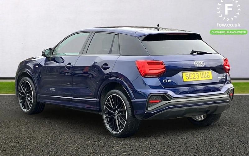 Used Audi Q2 Black Edition 110 HP (80 kW) 2023 Blue SUV