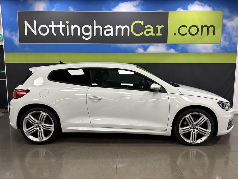 Used VW Scirocco R-line 184 HP (135 kW) 2018 White Coupe
