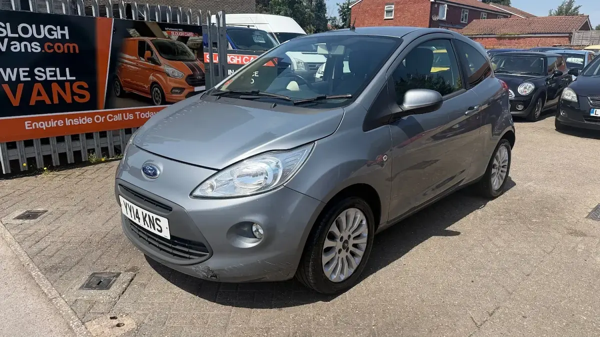 Used Ford Ka Zetec 69 HP (50 kW) 2014 Silver Hatchback