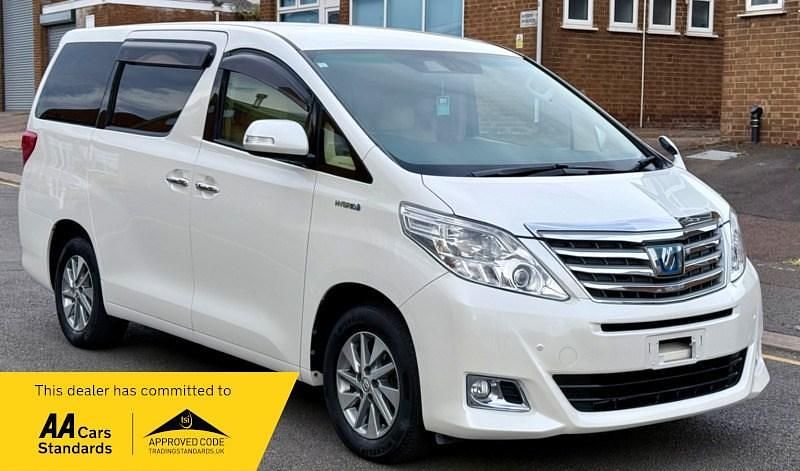 White Used 2013 Toyota Alphard MPV | £14,950 (Fair price) - Image 1/4