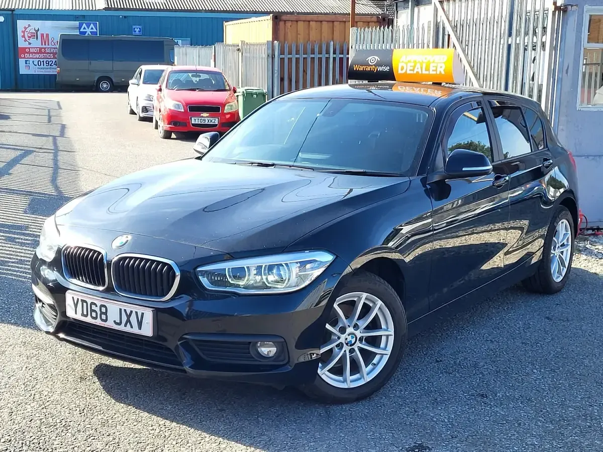 Used BMW 116 2018 Black Hatchback