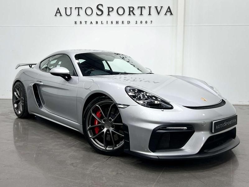 Silver Used 2020 Porsche 718 Cayman GT4 Coupe | £77,990 - Image 1/3