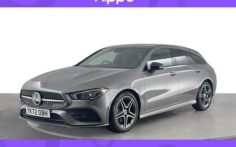Grey Used 2022 Mercedes CLA180 Shooting Brake AMG Line Premium Estate | £21,920 (Fair price) - Image 1/4