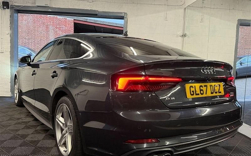 Used Audi A5 Sportback S-Line 190 HP (139 kW) 2017 Grey Hatchback