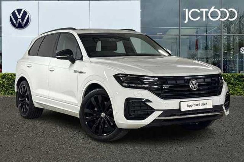 Used VW Touareg Black Edition 231 HP (169 kW) 2020 White SUV