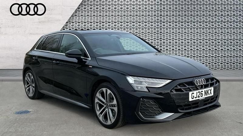 Ny Audi A3 S-Line 116 HK (85 kW) 2026 Svart