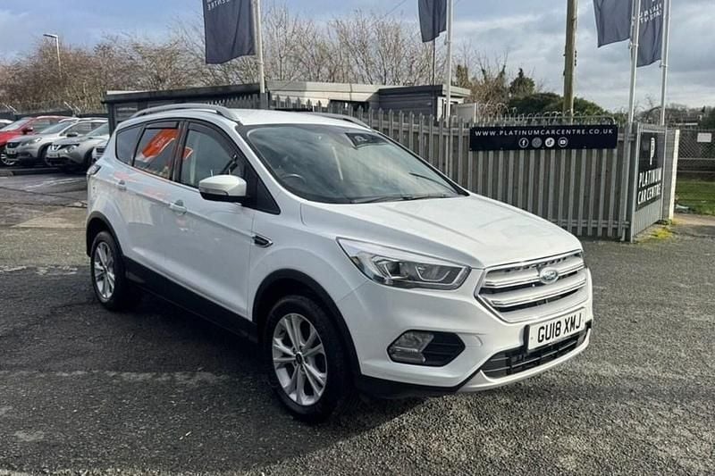 White Used 2018 Ford Kuga Titanium SUV | £8,995 (Good price) - Image 1/1