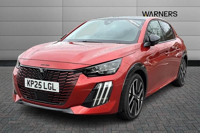 Used Peugeot 208 GT 99 HP (72 kW) 2025 Red Hatchback