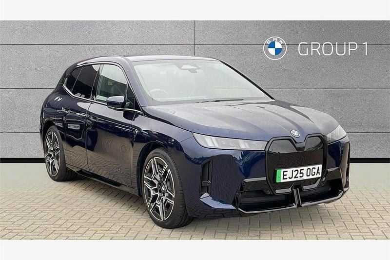 Tanzanite blue New 2025 BMW iX M Sport SUV | £80,640 (Fair price) - Image 1/4