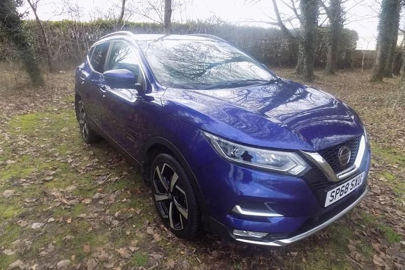 Used Nissan Qashqai Tekna 2018 Blue SUV