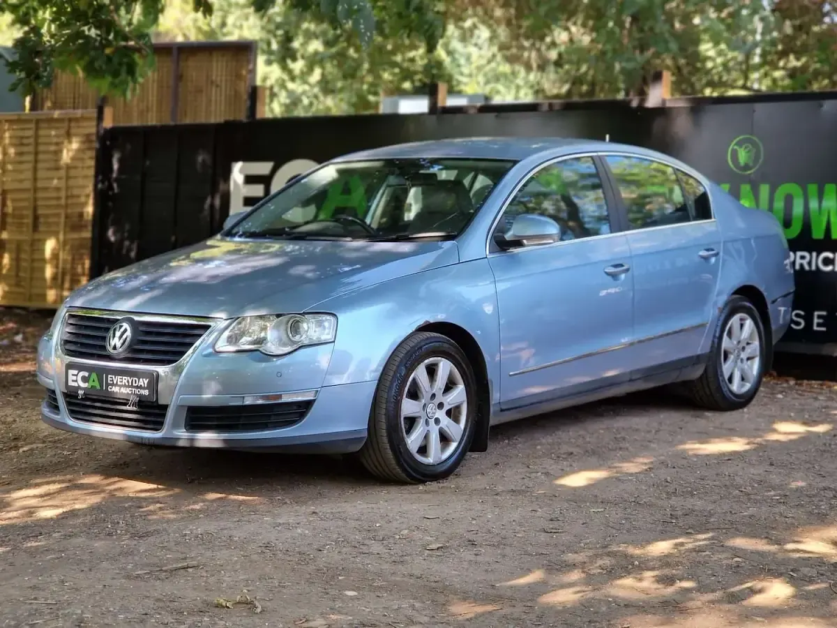 Used VW Passat SE 140 HP (102 kW) 2006 Blue Sedan