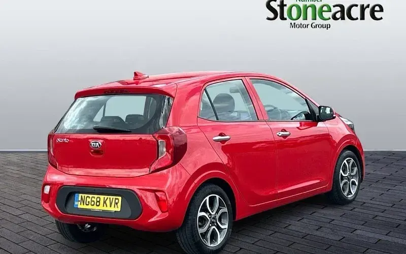 Used Kia Picanto 84 HP (61 kW) 2019 Red Hatchback