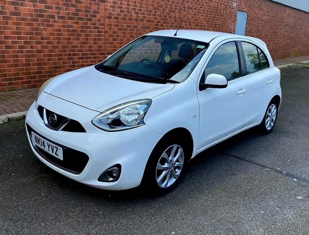 Used Nissan Micra Acenta 2014 White Hatchback