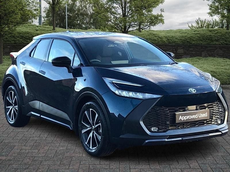 Midnight teal Used 2024 Toyota C-HR Design SUV | £27,500 (A bit pricey) - Image 1/4