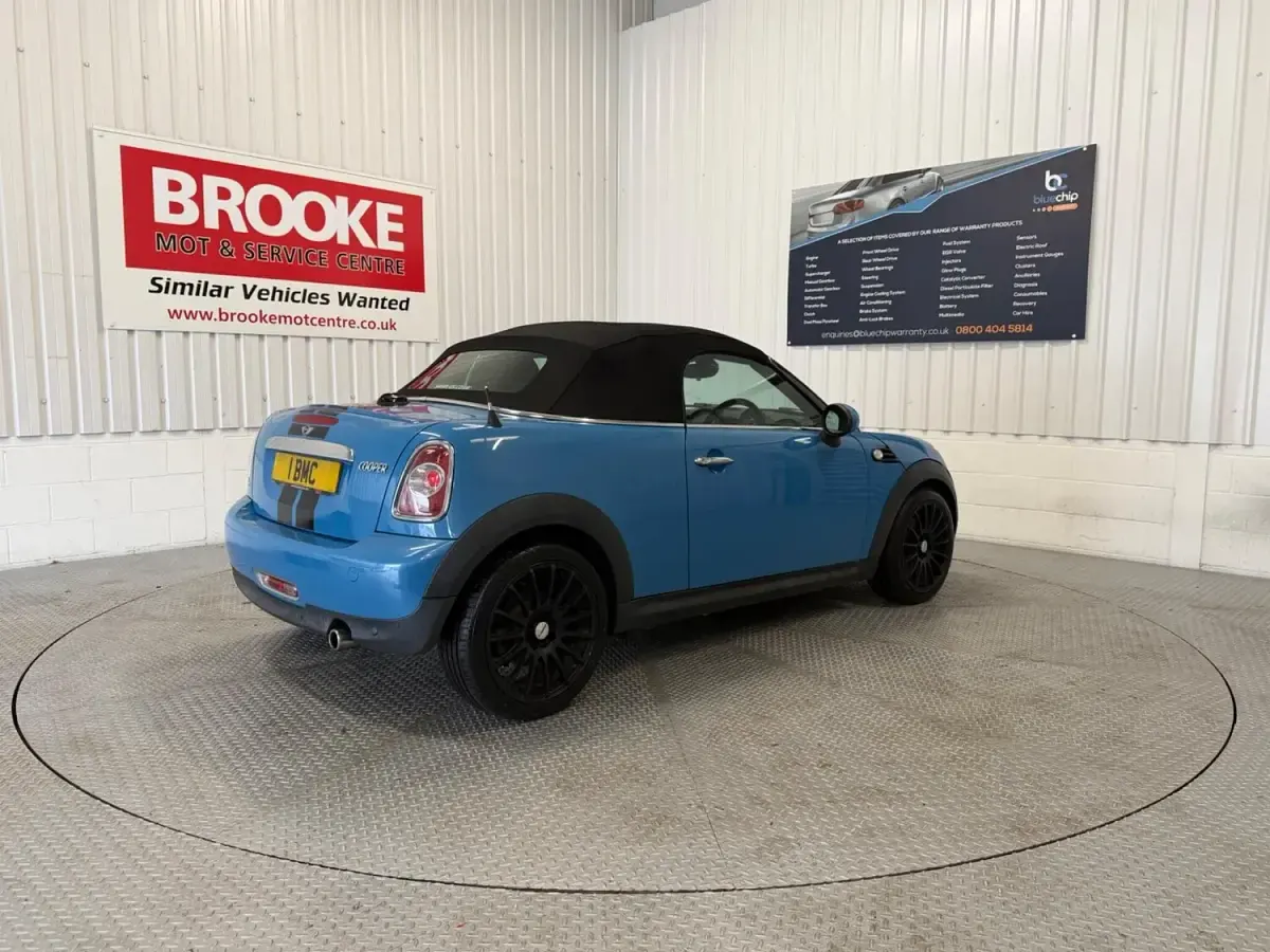 Used Mini Cooper Roadster 2013 Blue Cabriolet