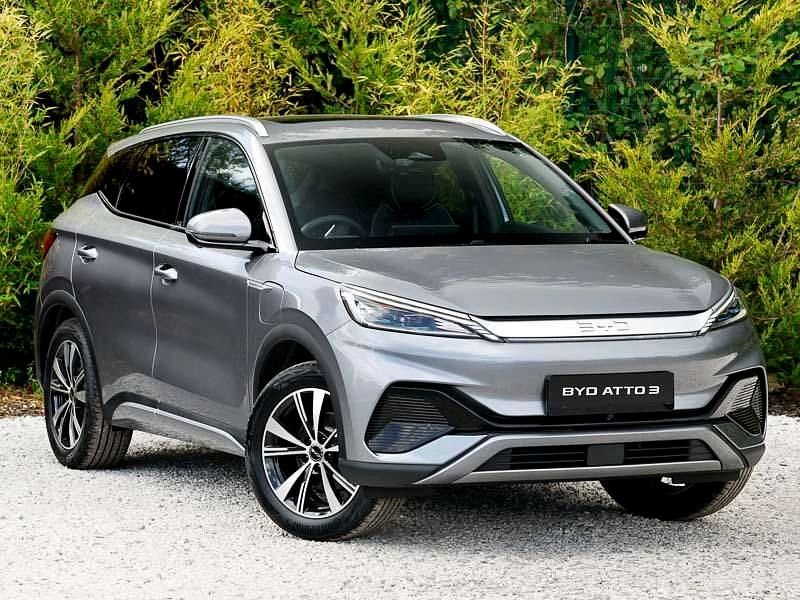 Grey New 2025 BYD Atto 3 Comfort SUV | £36,095 (A bit pricey) - Image 1/4