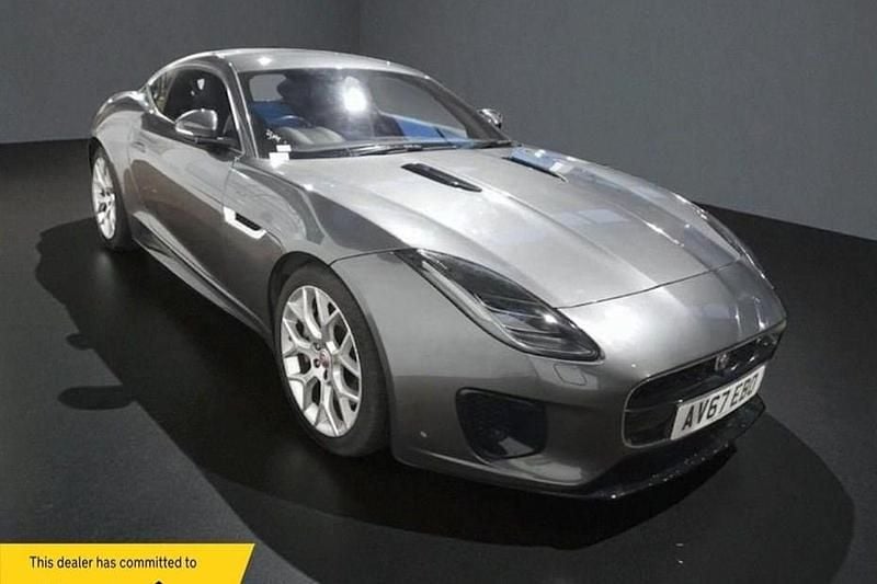 Grey Used 2017 Jaguar F-Type R-Dynamic Coupe | £22,500 (Good price) - Image 1/1