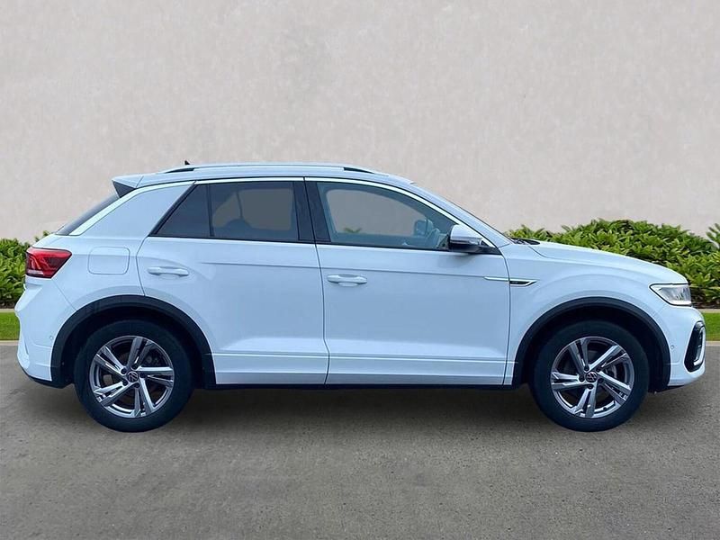 Used VW T-Roc R-line 150 HP (110 kW) 2022 White SUV