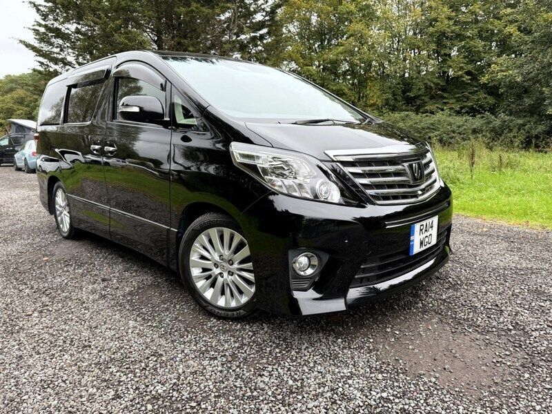 Black Used 2014 Toyota Alphard Executive MPV | £16,495 (Expensive) - Image 1/4